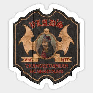 Vlad's Transylvanian Stakehouse Sticker